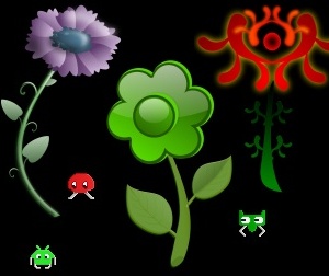 Flowers VS Aliens